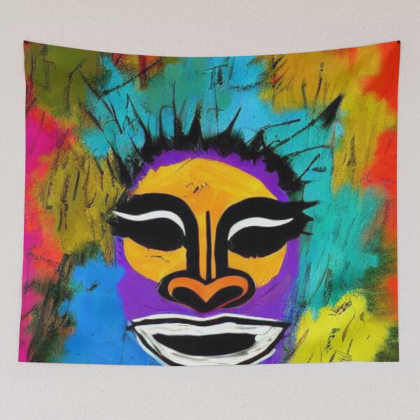 Item preview, Mardi Gras Shadow Character | Street Art designed and sold by itzbart.