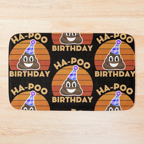 Item preview, Ha-Poo Birthday | Happy Birthday| Funny Poop designed and sold by mattades.