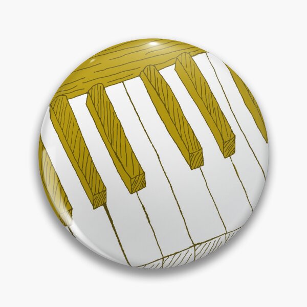 Item preview, Yellow Piano Keys designed and sold by HoneyvilleArt.