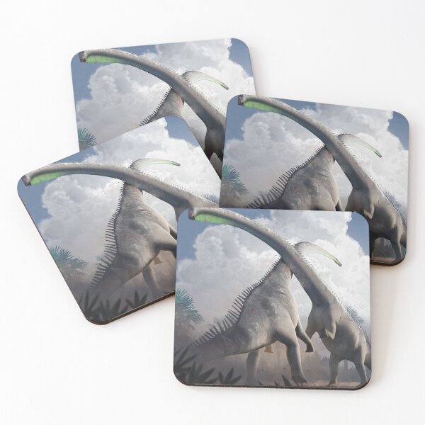 Item preview, Barosaurs fighting  designed and sold by Paleo-parallax.