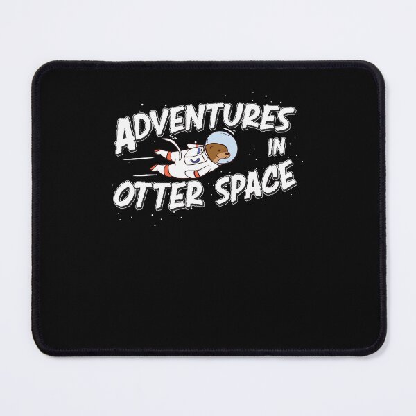 Item preview, Cool Adventures In Otter Space Otter Astronaut Sea Otter Fan designed and sold by StrongShirts.