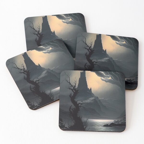 Item preview, Ominous light with clouds and landscape designed and sold by RK - Shop.