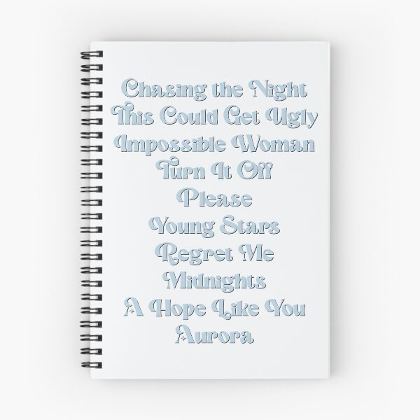 Item preview, Aurora Daisy Jones & The Six tracklist book designed and sold by percqbeths.
