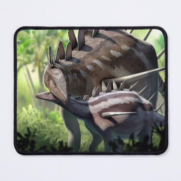 Item preview, Kentrosaurs cuddling  designed and sold by Paleo-parallax.