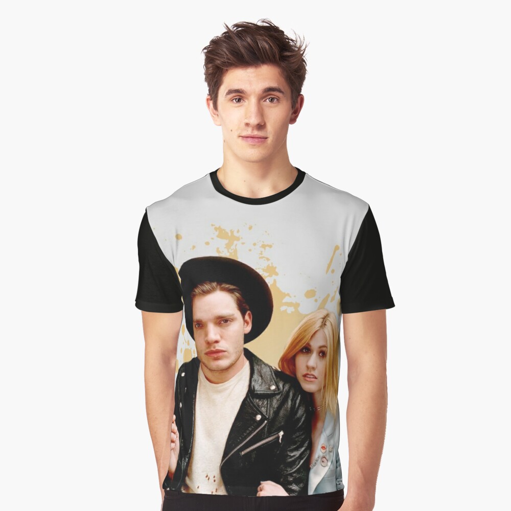 Kat McNamara and Dominic Sherwood in yellow" Graphic T-Shirt for Sale by Exclinee |