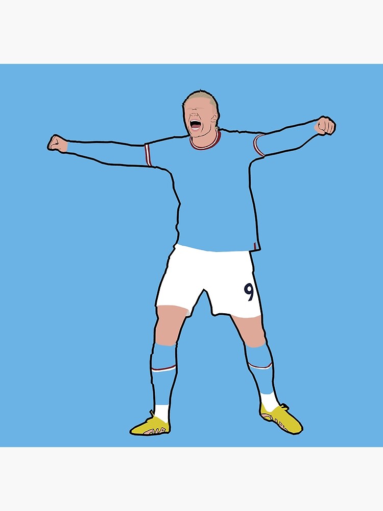 Discover Erling Haaland Manchester City Canvas