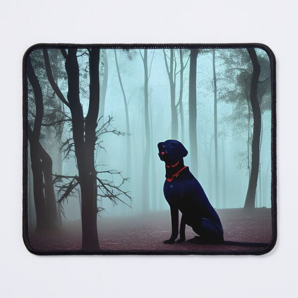 Item preview, A cool black labrador in forest. Black lab mamma. Black lab daddy designed and sold by Doggymadness.