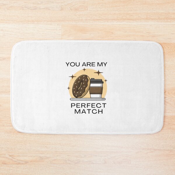 Item preview, Valentine You Are My Perfect Match | Light Background designed and sold by embaarc.