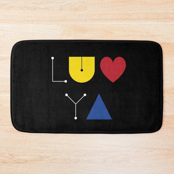 Item preview, Luv Ya Bauhaus Inspired SQ designed and sold by dreamartcher.