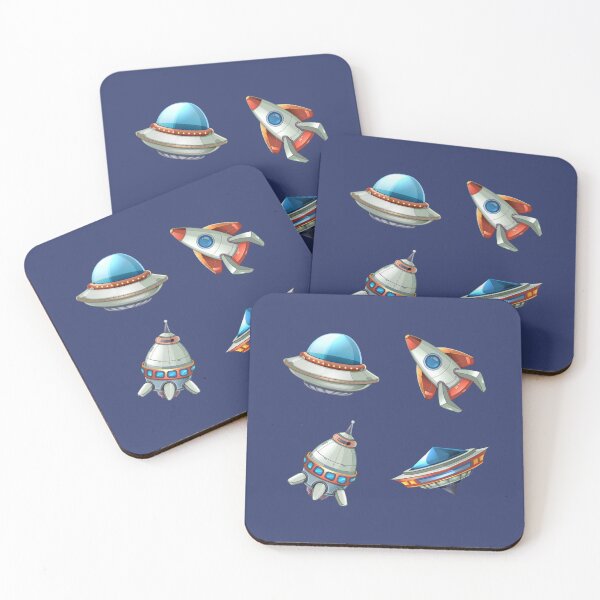 Item preview, Vintage ufo rocket starter pack designed and sold by ALIENATIVED.