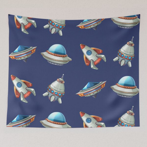 Item preview, Vintage ufo rocket starter pack designed and sold by ALIENATIVED.