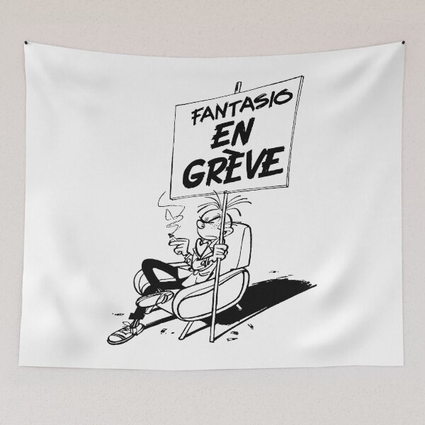 Item preview, Fantasio on strike designed and sold by BrigitteCooper.