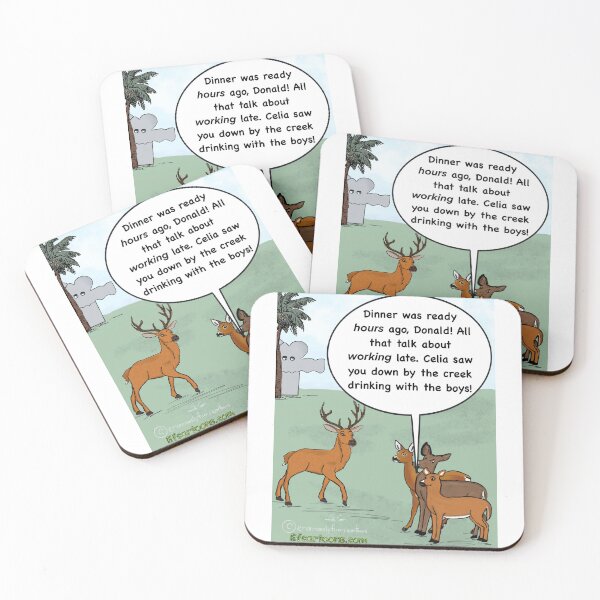 Item preview, Don't Be Late To Dinner designed and sold by Slgraham59.