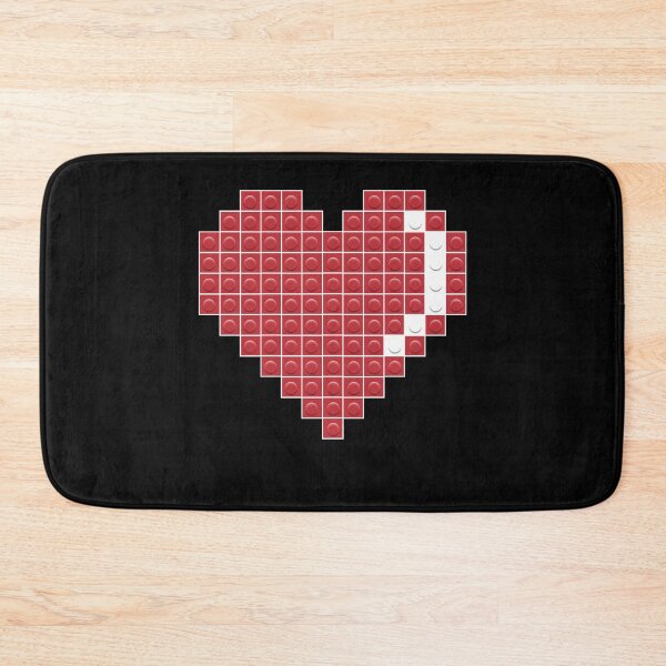 Item preview, Valentines Day Block Brick Heart Valentine designed and sold by iliasjeff.