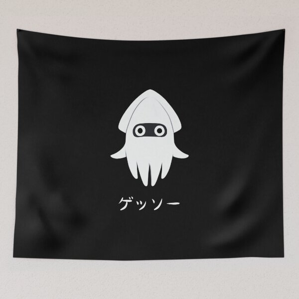 Item preview, Squid (white text) designed and sold by noodle-pot.