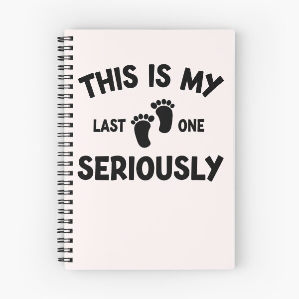 Item preview, This Is My Last One Seriously Funny Pregnancy Announcemet designed and sold by Leader Shirts.