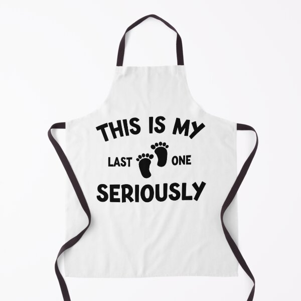 Item preview, This Is My Last One Seriously Funny Pregnancy Announcemet designed and sold by Leader Shirts.