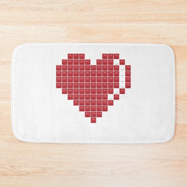 Item preview, Valentines Day Block Brick Heart Valentine designed and sold by iliasjeff.