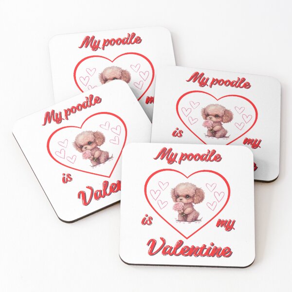 Item preview, My poodle is my valentine designed and sold by BajoTShop.