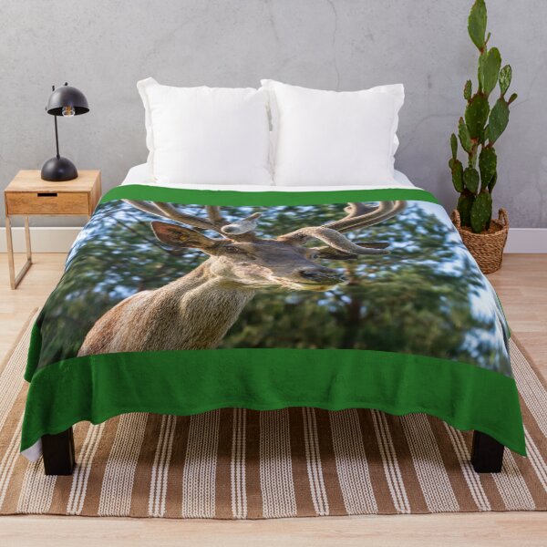 Item preview, Portrait of a majestic red deer designed and sold by AlbertMi.
