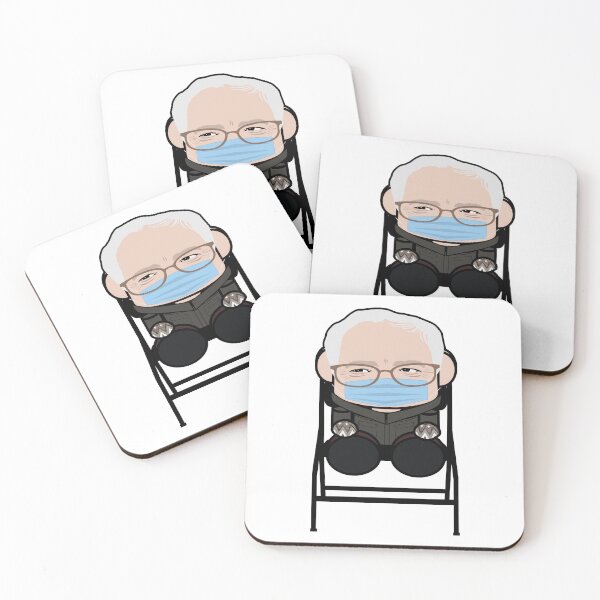 Item preview, Bernie'bot POLITICO'BOT Toy Robot (Mittens, Side Eye) designed and sold by Carbon-Fibre Media.