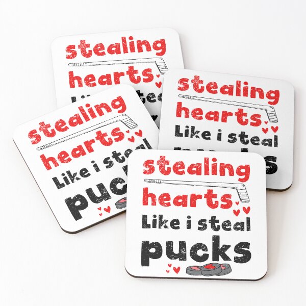 Item preview, Stealing Hearts Like I Steal Pucks Hockey designed and sold by iliasjeff.