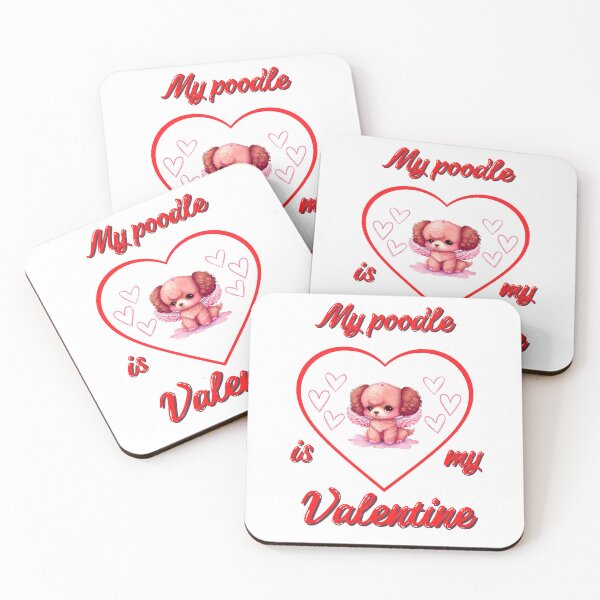 Item preview, My poodle is my valentine designed and sold by BajoTShop.