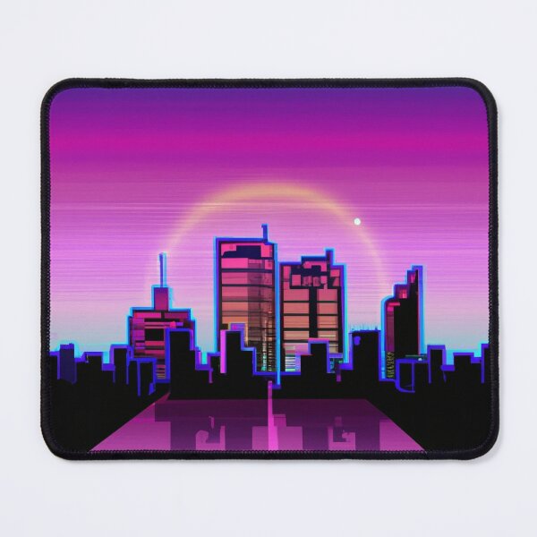 Item preview, Synthwave City Skyline designed and sold by novius.