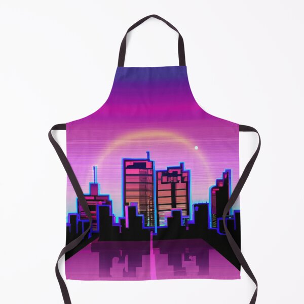 Item preview, Synthwave City Skyline designed and sold by novius.