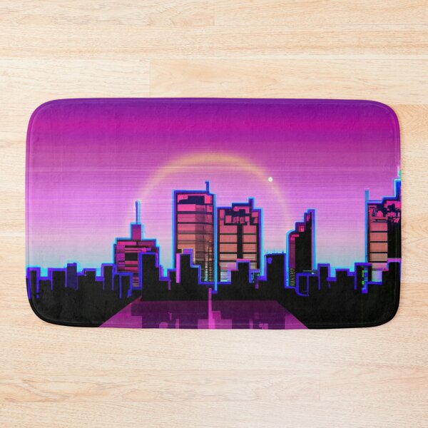 Item preview, Synthwave City Skyline designed and sold by novius.