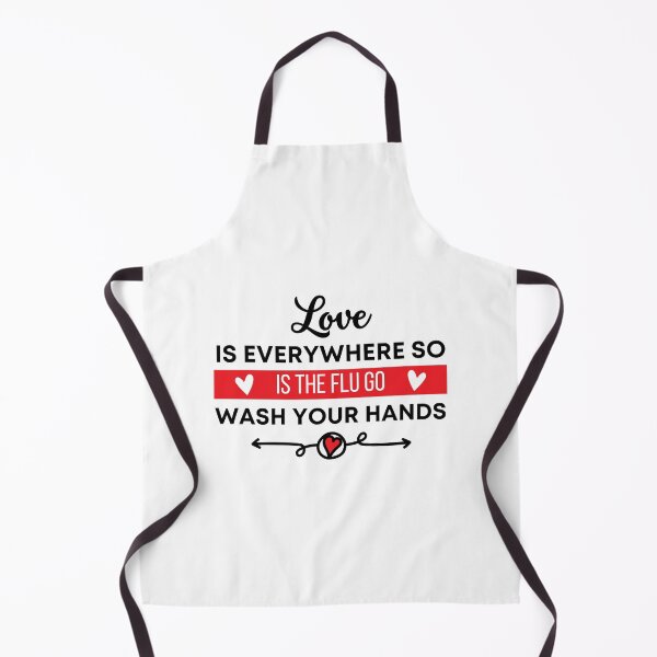 Item preview, Love Is Everywhere So Is The Flu, Funny designed and sold by medben.