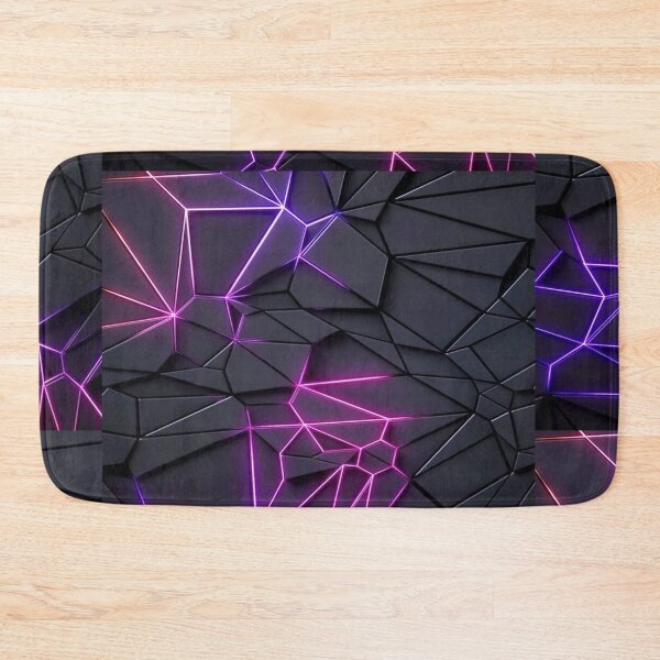 Item preview, id66-2, Navy and Pink Shine, three-dimensional, crystal and broken glass, geometric pattern, leon light design, Gray tones, Color Leon lights, broken particle design designed and sold by bcbutika.