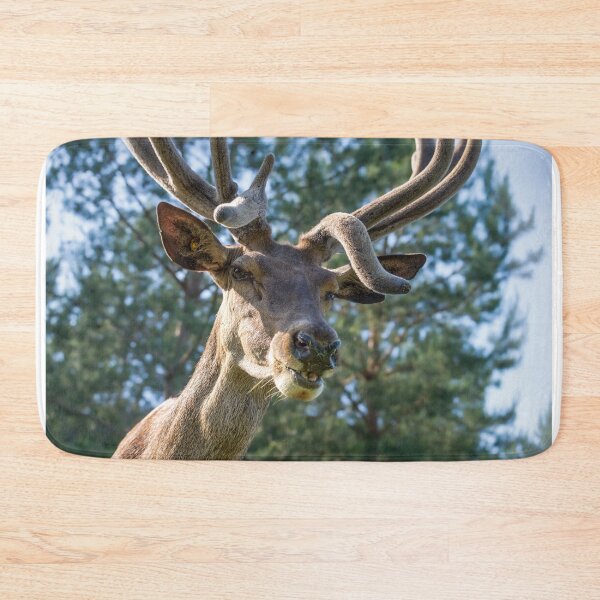 Item preview, Portrait of a majestic red deer designed and sold by AlbertMi.
