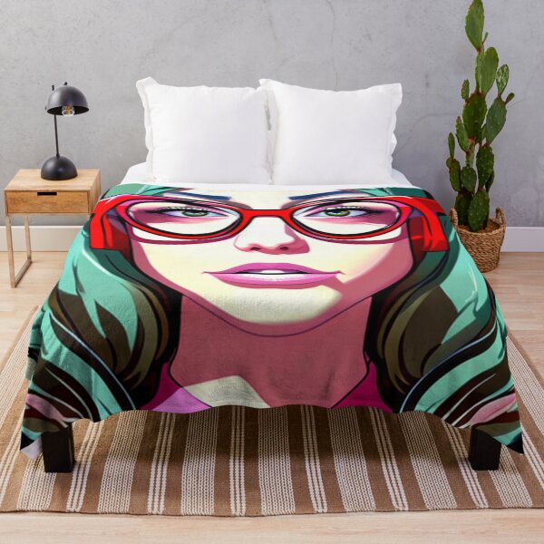 Item preview, Beauty with glasses designed and sold by Laccy.
