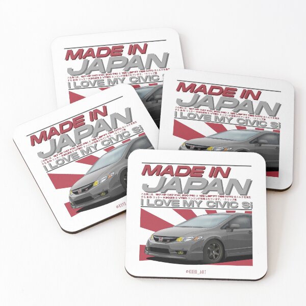 Item preview, Civic - Made In Japan Gray designed and sold by kuyoart.