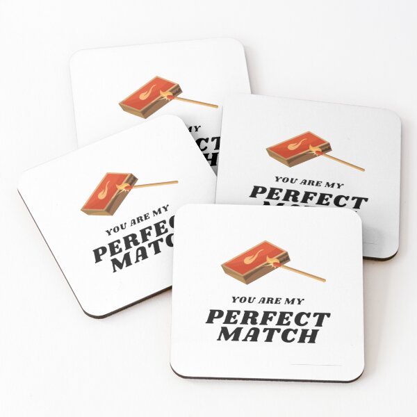 Item preview, Perfect Match You Are My Perfect Match | Light Background designed and sold by embaarc.