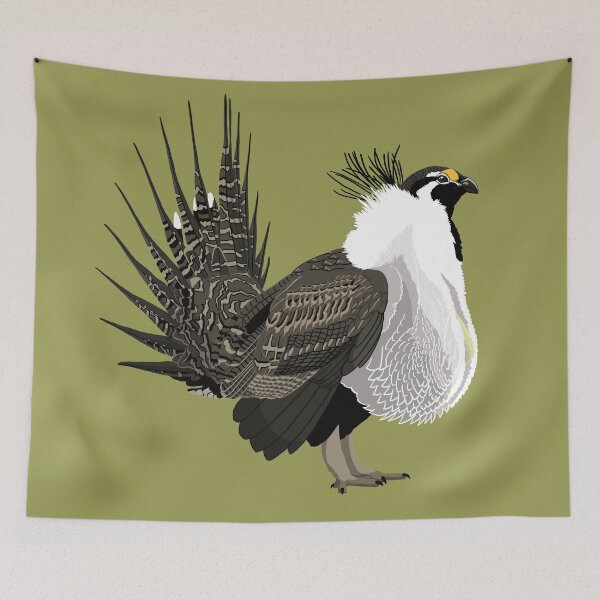 Item preview, Greater Sage-Grouse (support the Bird Conservancy of the Rockies) designed and sold by BennuBirdy.