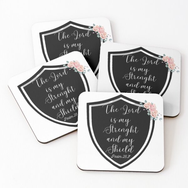 Item preview, The Lord is my Strenght and my Shield designed and sold by Marycardoso.