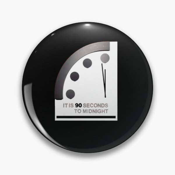 Item preview, Doomsday Clock 2023 90 Seconds To Midnight designed and sold by Flirt-Teez.
