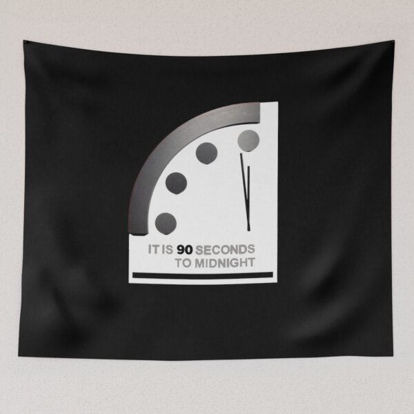 Item preview, Doomsday Clock 2023 90 Seconds To Midnight designed and sold by Flirt-Teez.