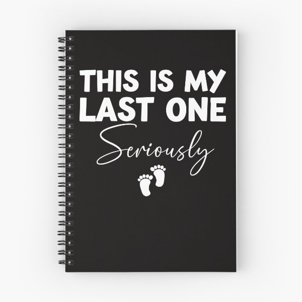 Item preview, This Is My Last One Seriously Funny Pregnancy Announcemet designed and sold by Leader Shirts.
