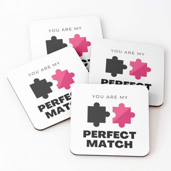 Item preview, Puzzle Pieces You Are My Perfect Match | Light Background designed and sold by embaarc.