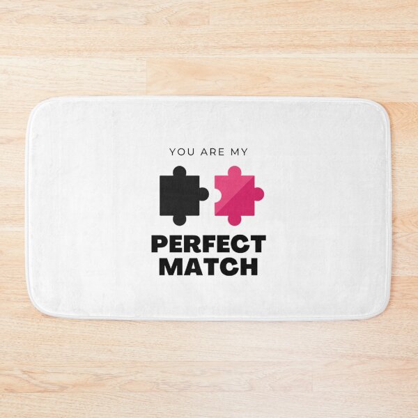 Item preview, Puzzle Pieces You Are My Perfect Match | Light Background designed and sold by embaarc.