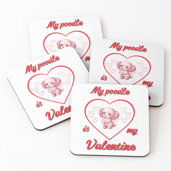Item preview, My poodle is my valentine designed and sold by BajoTShop.