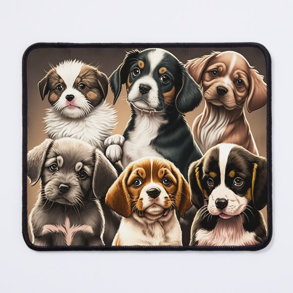 Item preview, Awesome Puppies Portrait designed and sold by MyFavorTee.