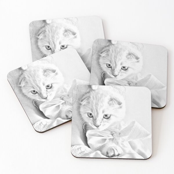 Item preview, Kitten with a bow designed and sold by HeartofDesigns.