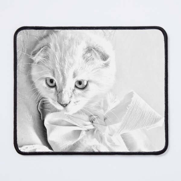 Item preview, Kitten with a bow designed and sold by HeartofDesigns.