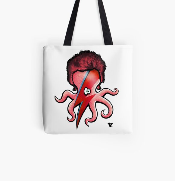 Octopin Sane All Over Print Tote Bag
