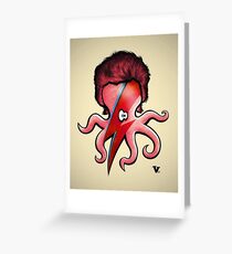 Octopin Sane Greeting Card