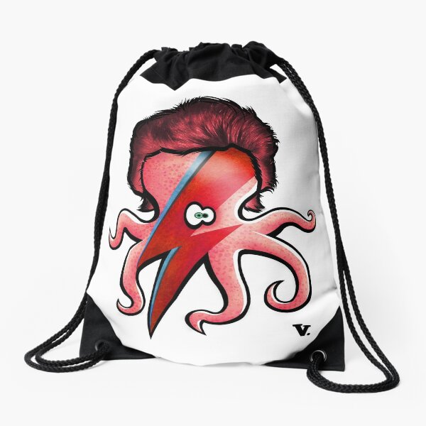 Octopin Sane Drawstring Bag